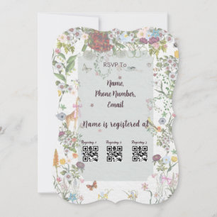 Enchanted Garden Baby Shower Invitation