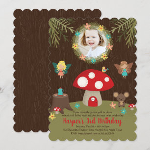 Enchanted Garden Birthday Invitation
