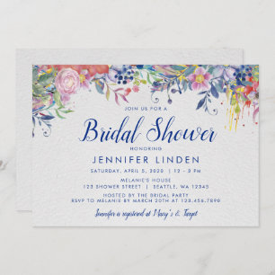 Enchanted Garden Bridal Shower Invitation