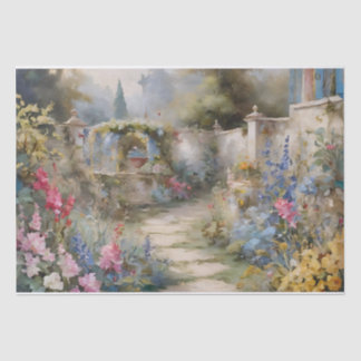 Enchanted Garden Decoupage Tissue Paper