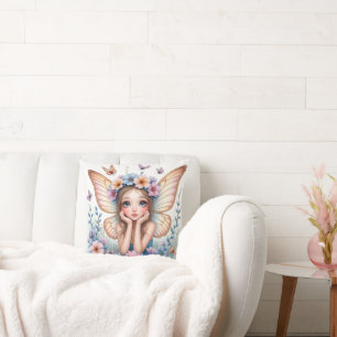 Enchanted Garden Fairy Cushion