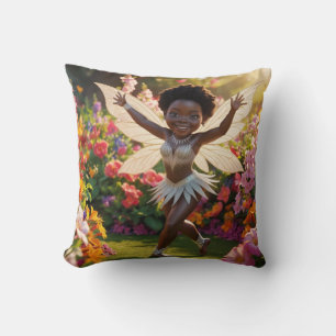 Enchanted Garden Fairy  Cushion