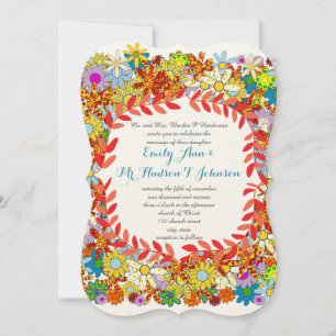 Enchanted Garden Fairytale Wedding Invitations