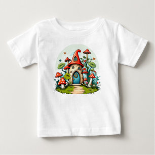 Enchanted Garden Gnome  Baby T-Shirt