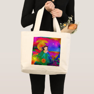 Enchanted Garden Large Tote Bag