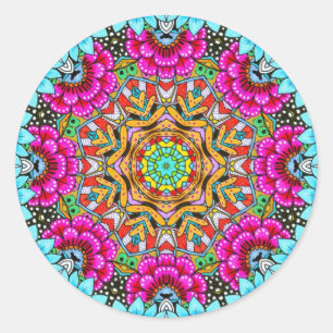 Enchanted Garden Mandala Stickers