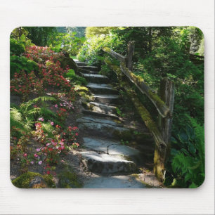 Enchanted Garden Path Mouse Mat