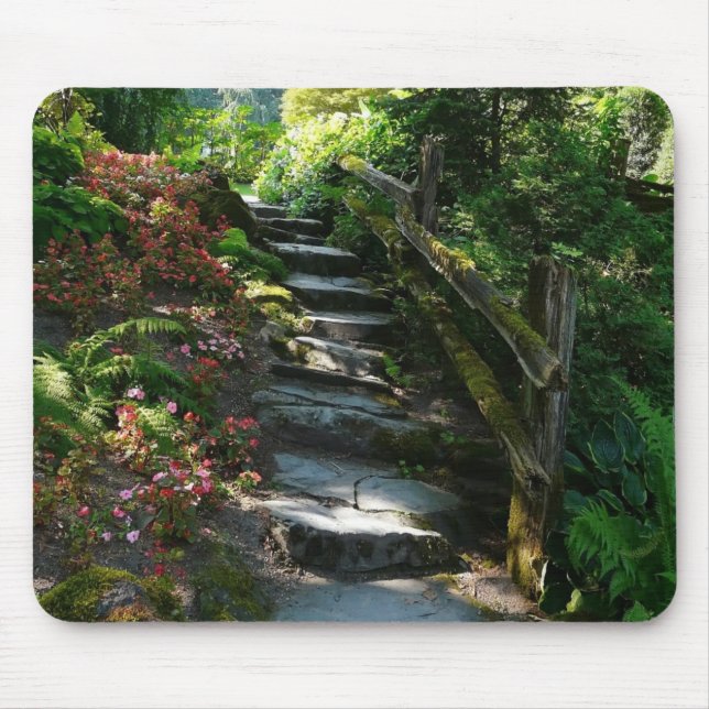 Enchanted Garden Path Mouse Mat (Front)