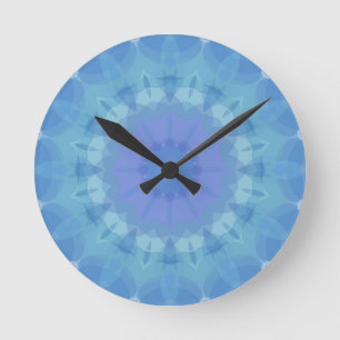 Enchanted Garden Round Clock