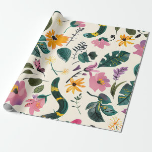 Enchanted Garden Wrapping Paper