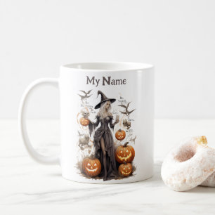 Enchanted Girl in Wonderland: Halloween Witch Cup