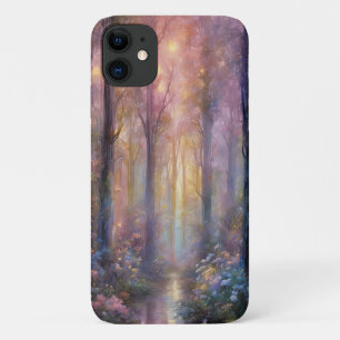 Enchanted Glade: Luminous Forest Escape Phone Case