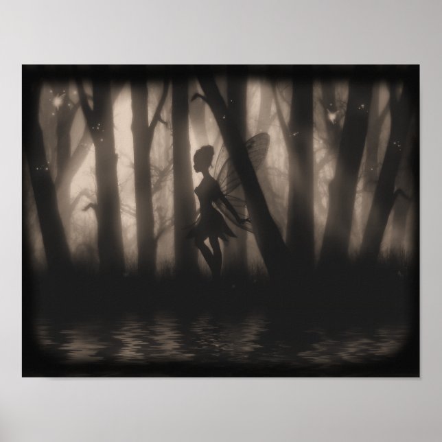 Enchanted Glimpse Canvas Print (Front)