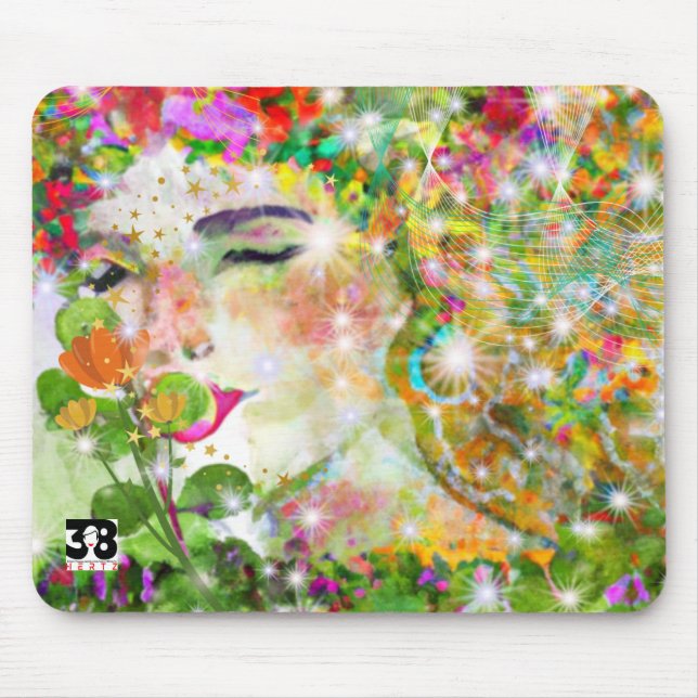 Enchanted Goddess Mouse Mat (Front)