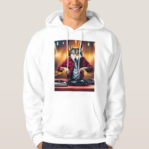 Enchanted Grooves: Wizard DJ T-Shirt Collection Hoodie