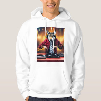 Enchanted Grooves: Wizard DJ T-Shirt Collection Hoodie