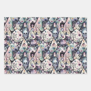 Enchanted Halloween Night Wrapping Paper Sheet