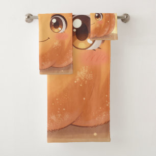 Enchanted Halloween Stories.10 Bath Towel Set