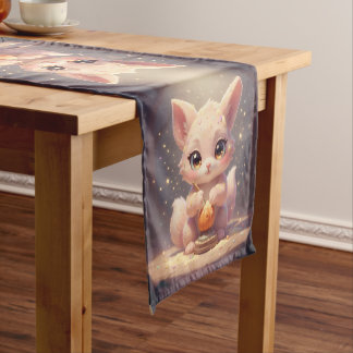 🎃✨ Enchanted Halloween Stories.3 Short Table Runner