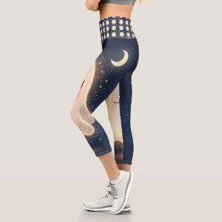 🎃✨ Enchanted Halloween Stories.69 Capri Leggings