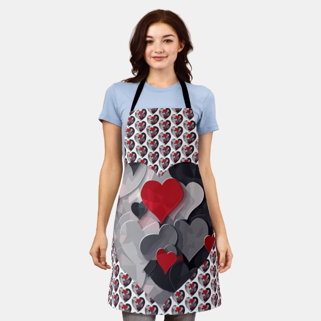 Enchanted Hearts Apron (Worn)