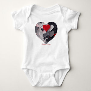 Enchanted Hearts Baby Bodysuit