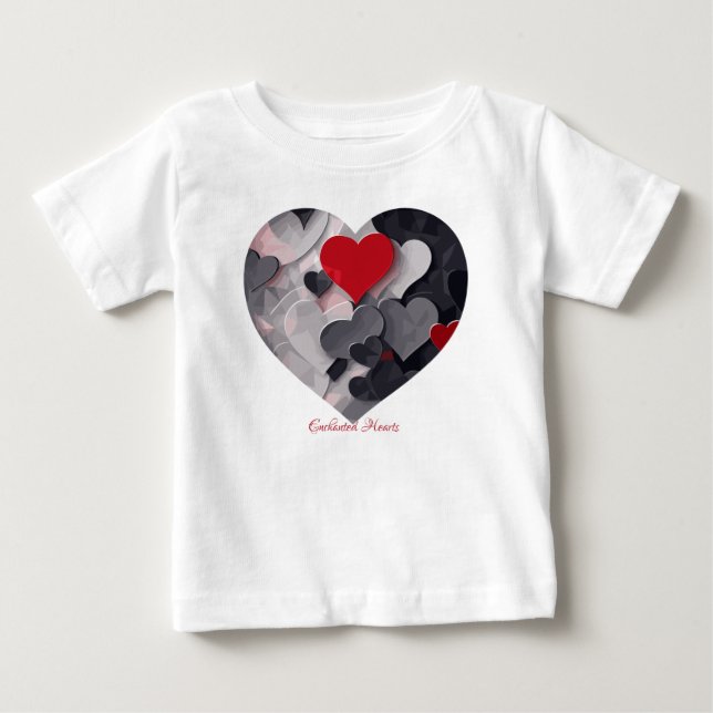 Enchanted Hearts Baby T-Shirt (Front)