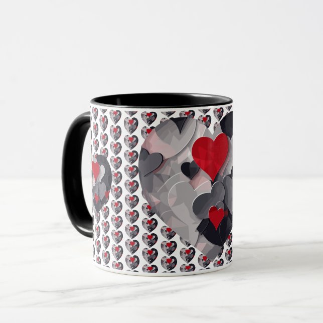 Enchanted Hearts Mug (Front Left)