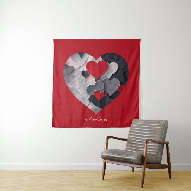 Enchanted Hearts Tapestry (In Situ)