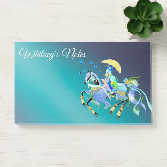 Enchanted Horse Ride  Post-it Notes (Office)