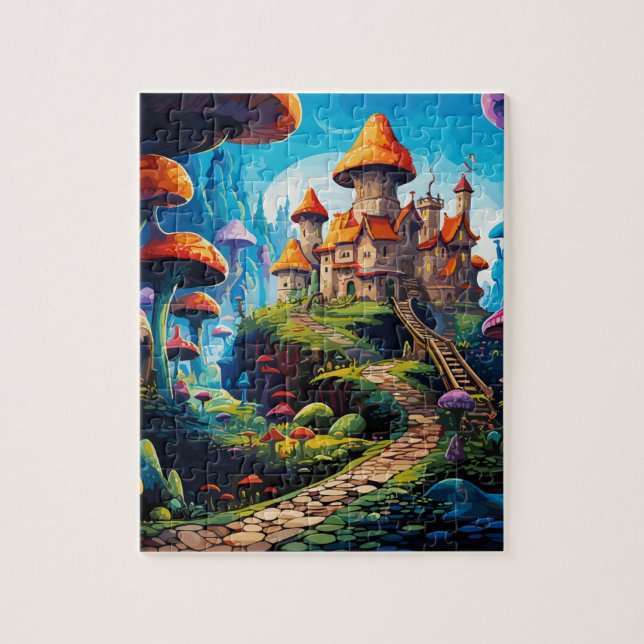 Enchanted House Jigsaw Puzzle (Vertical)
