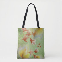 Enchanted Hummingbird Forest Tote