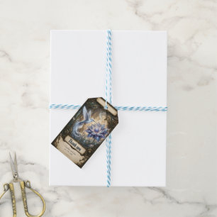 Enchanted Hummingbird & Moon Blossom Gift Tags