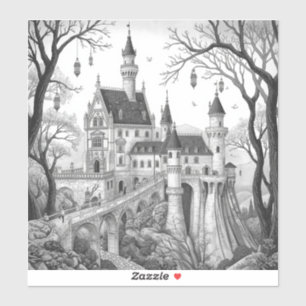Enchanted Ink Dreams: Black & White Fairy Tale 