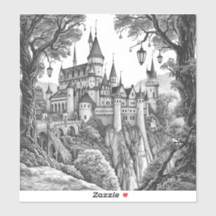 Enchanted Ink Dreams: Black & White Fairy Tale 