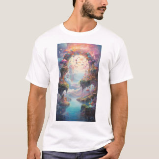 Enchanted Isles: Whimsical Dreamscape Collection T-Shirt