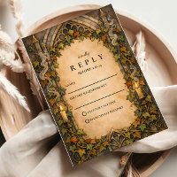 Enchanted Ivy Gothic Autumn Wedding