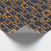 Enchanted Jack-O'-Lantern Wrapping Paper