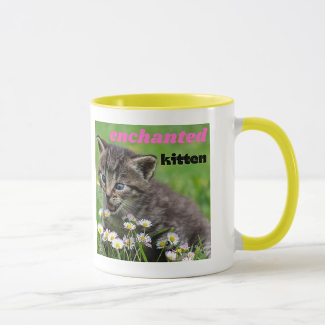 enchanted kitten mug (Right)