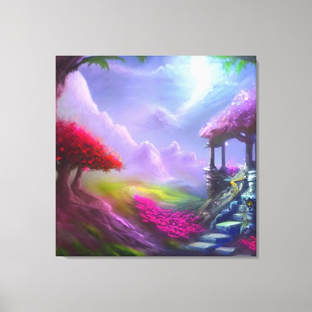 Enchanted Land Canvas Art (Front)