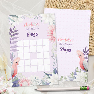 Enchanted Lavender Whimsical Baby Shower Bingo