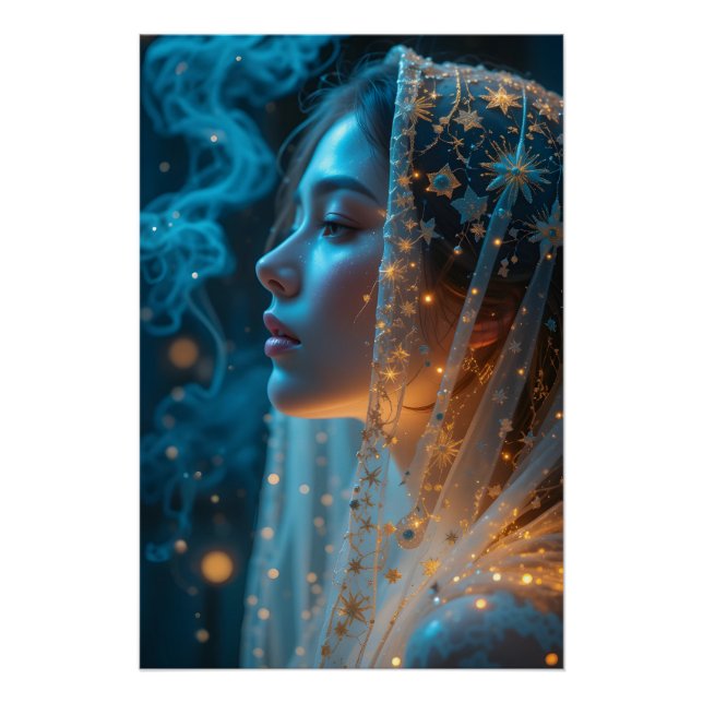 Enchanted Light Portrait Poster (Front)
