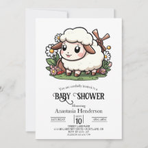 Enchanted Little Sheep Baby Shower