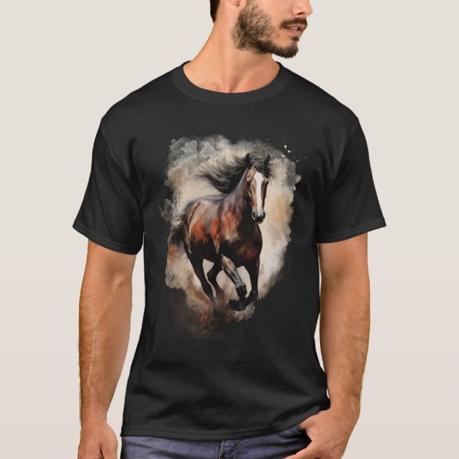 Enchanted Lone Horse T-Shirt (Front)