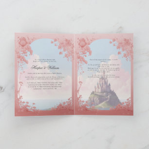 Enchanted Love: A Fairy Tale Wedding Invitation