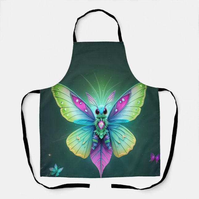 Enchanted Lunar Mantis Apron (Front)