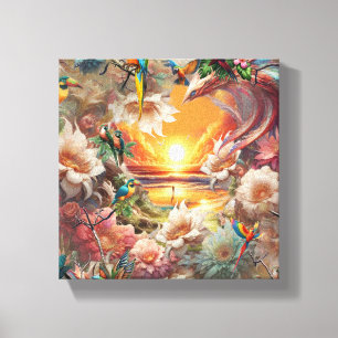 Enchanted Magical Fantasy Creations Canvas Print