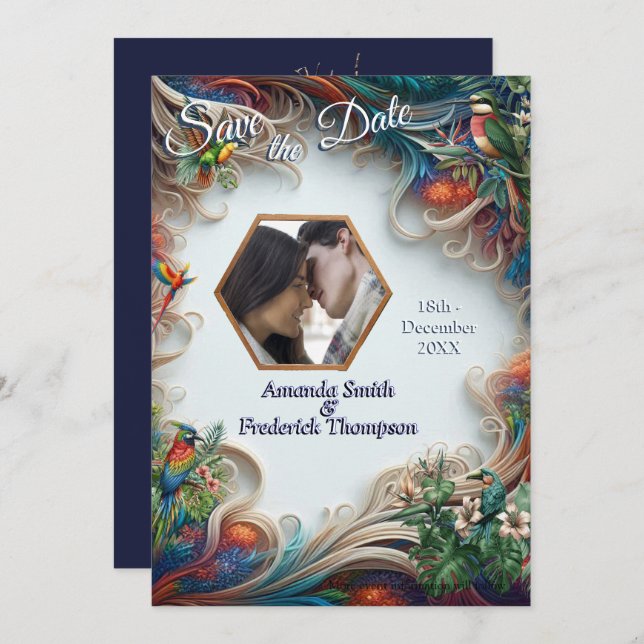 Enchanted Magical Fantasy Creations  Invitation (Front/Back)