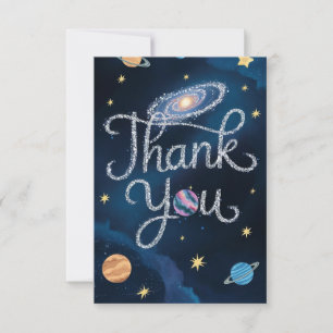 Enchanted Magical Trail Celestial Thank You Card