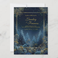 Enchanted Midnight Forest Wedding